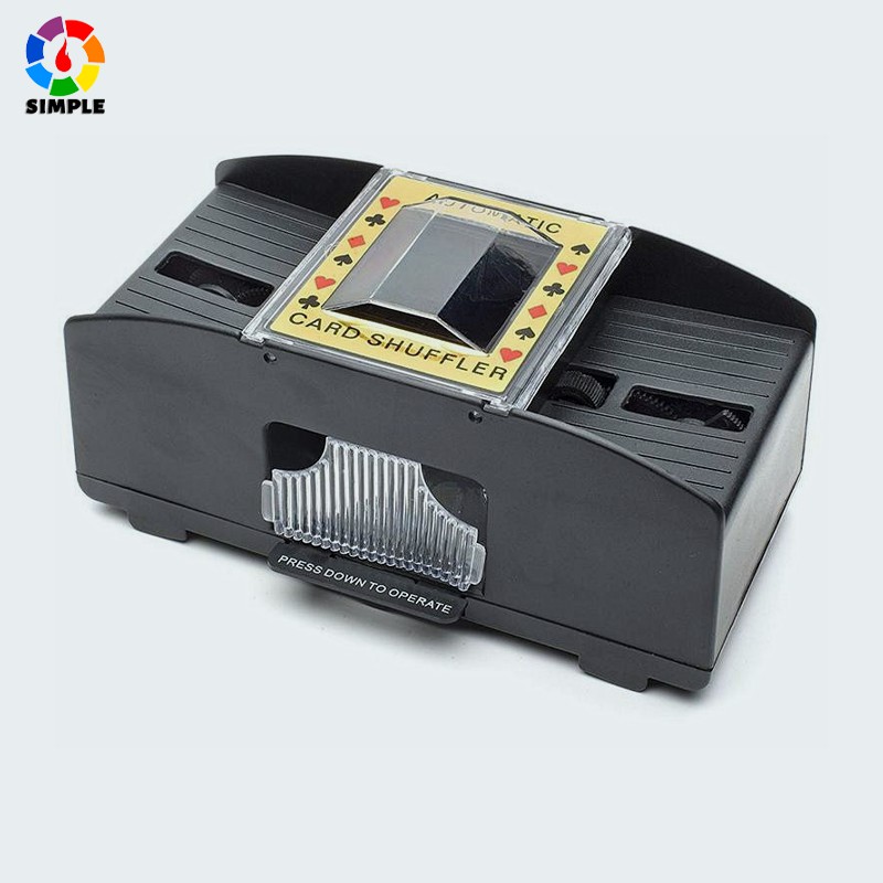 Convenient automatic poker card reader