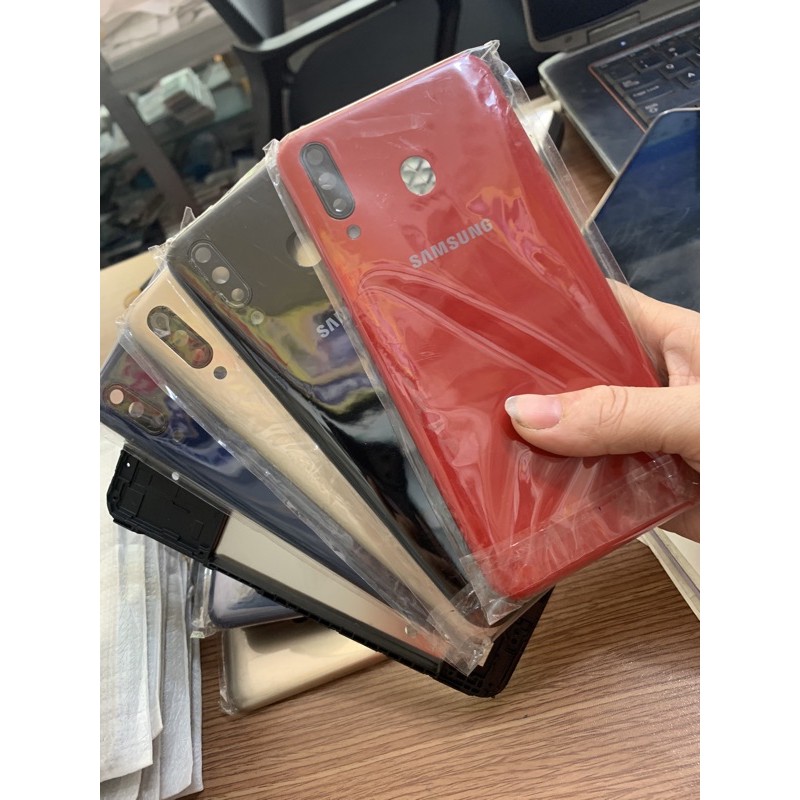 Bộ vỏ samsung M30 zin