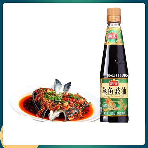 Xì Dầu Hấp Cá Hải Thiên 450ml - Chấm, nấu ăn, Hấp Cá