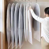 SET 5 TÚI bọc quần áo treo tủ chống bụi , túi bọc trùm quần áo loại dày, có khóa, chống thấm _TB