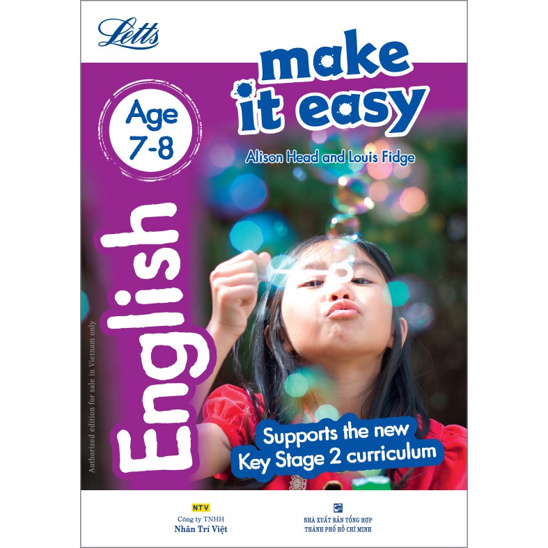 Sách - Letts Make it Easy – English Age 7-8