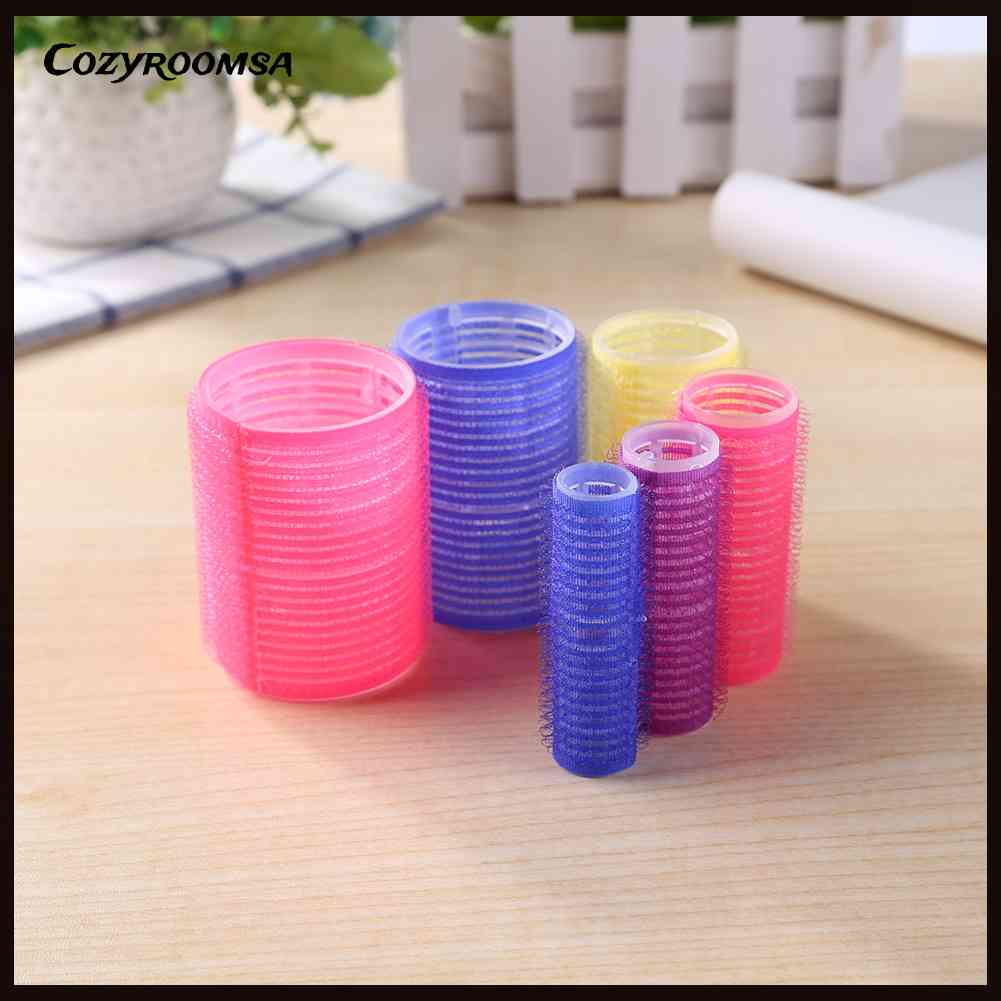 Set 12 Lô Cuốn Tóc Tự Làm Tiện Dụng Cho Salon