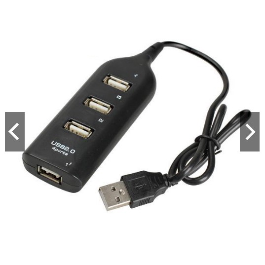 Socket chuyển đổi 1 cổng USB thành 4 cổng USB 2.0 High Speed