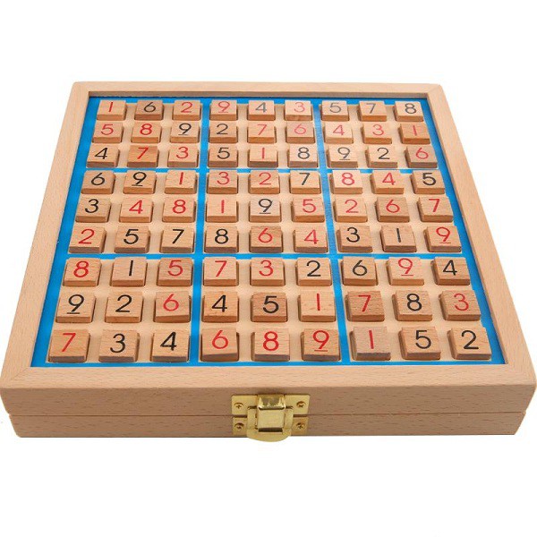 Quà lưu niệm trò chơi sudoku gỗ - Quà tặng sinh nhật, tết thiếu nhi - [ MIỄN PHÍ GÓI QUÀ - TẶNG THIỆP ]
