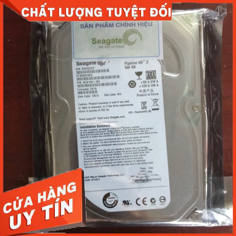 Ổ cứng máy bàn 160gb Seagate Tím chính hãng