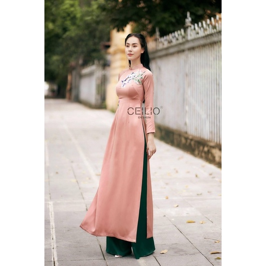 Áo dài Ceilio, Size M, nguyên tag