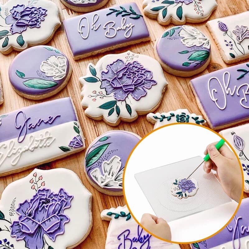 Dụng cụ vẽ icing cookie / Dụng cụ hỗ trợ trang trí bánh quy