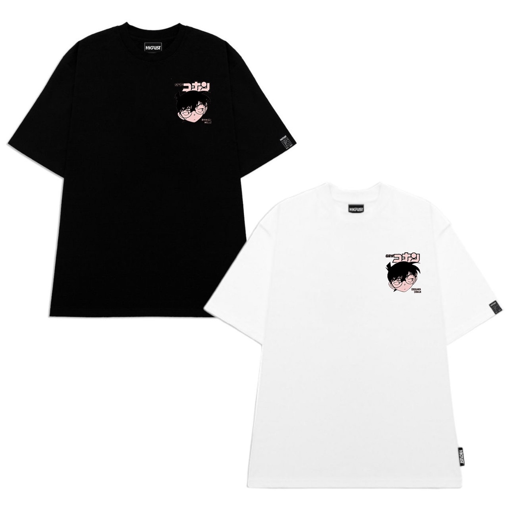 Áo thun conan movie 25 unisex form rộng , áo thám tử lừng danh conan local brand chính hãng Nigust N227