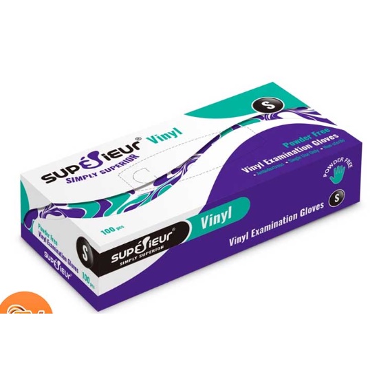 Găng tay khám bệnh loại Vinyl không bột SUPERIEUR