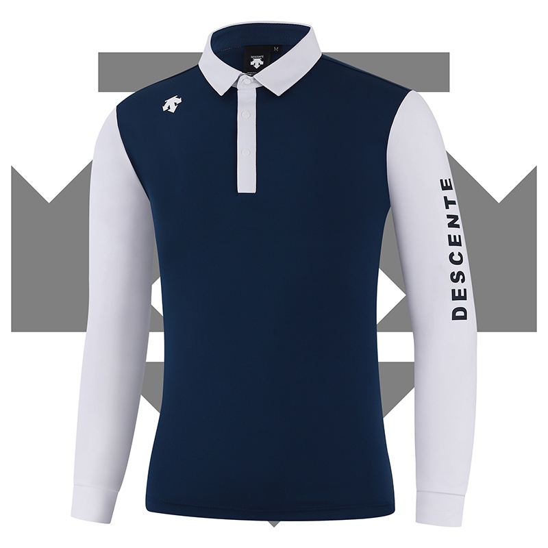 Trang phục chơi gôn dài tay t-shirt nam mùa xuân và mùa hè quần áo chơi gôn khô nhanh áo sơ mi polo thể thao trong nhà