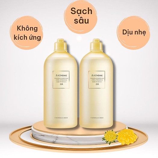 Nước Tẩy Trang Hoa Cúc làm dịu da Lucenbase 500ml