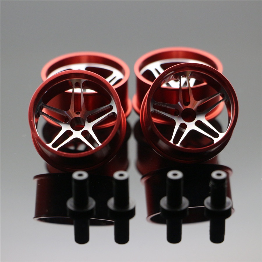 Bánh Xe Nhiều Màu Bằng Nhôm Cho Tamiya MINI 4WD L005