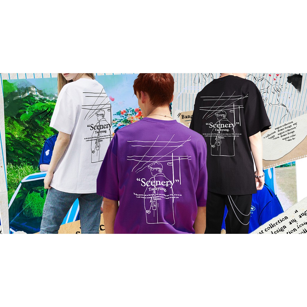 ÁO THUN BTS SKETCH V  - Demis Design