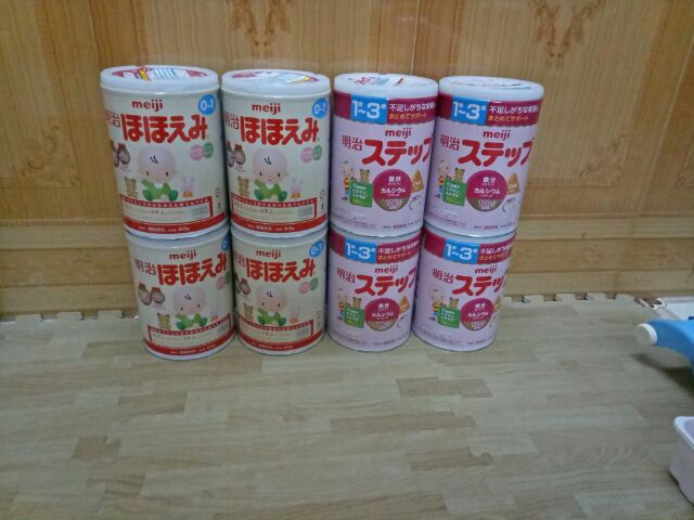 Sale!!! Sữa Meiji số 1-3, hàng xách tay Nhật, hộp 820g, giá 510k