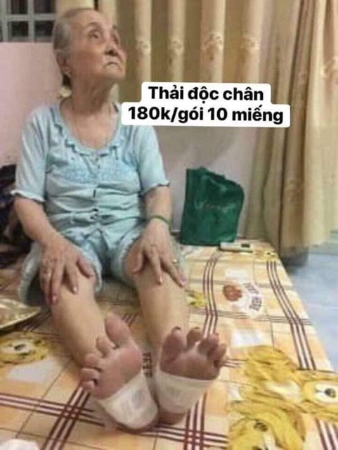 MIẾNG DÁN THẢI ĐỘC CHÂN THÁI LAN