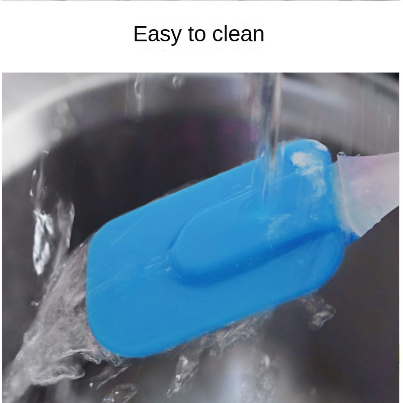 Muỗng silicone Trộn Kem / Bơ Cỡ Nhỏ Tiện Dụng