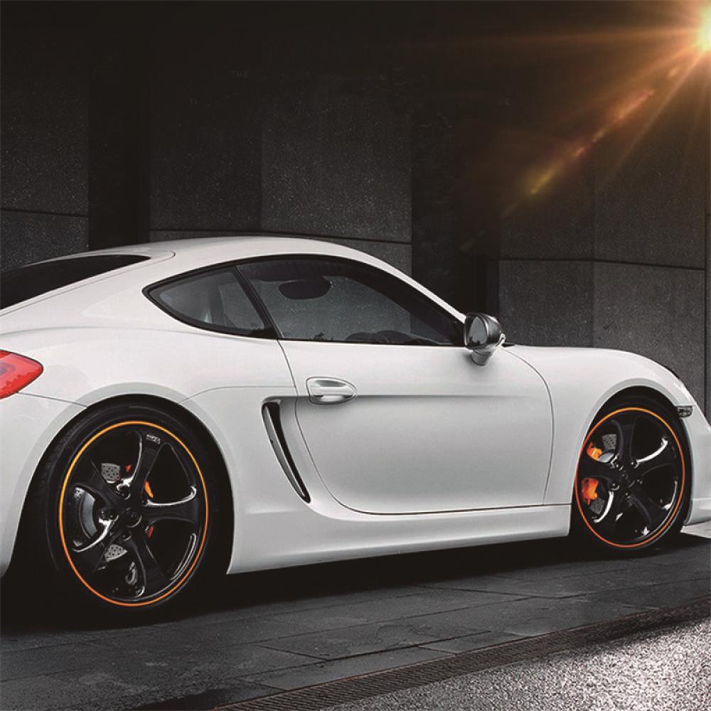 Cuộn Dây Cao Su 8M B9W3 Dán Viền Bảo Vệ Vành Bánh Xe Hơi