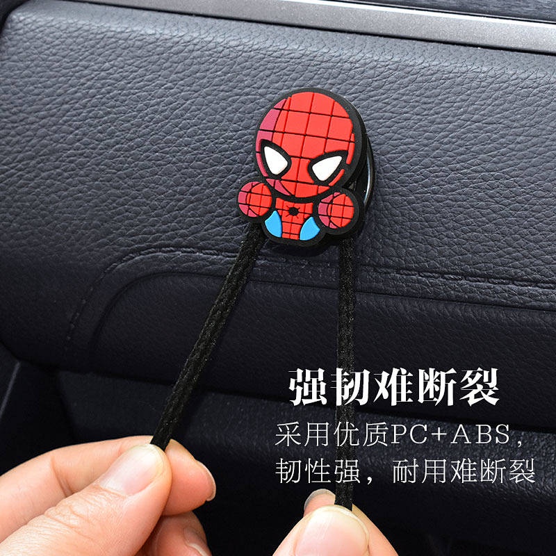 Phụ kiện móc dán hình hoạt hình dễ thương dùng để dán nội thất ô tô
