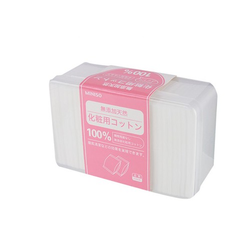 [Mã COS1904 giảm 8% đơn 300K] Hộp bông tẩy trang Miniso 1000 miếng Nhật Bản | BigBuy360 - bigbuy360.vn