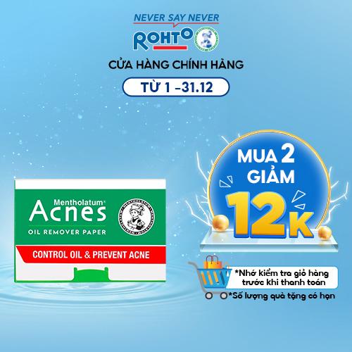 Giấy thấm dầu Acnes Oil Remover Paper (100 tờ)