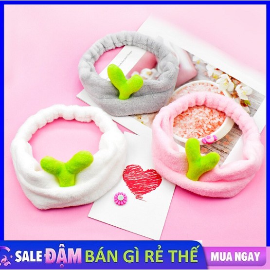 Phụ kiện tóc CÂY MẦM băng đô turban nữ