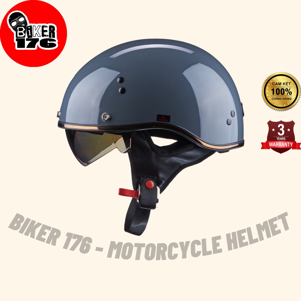 Mũ bảo hiểm nửa đầu POC T55 cực chất - Mẫu nón Roadster chuẩn mực - BIKER 176 - Mũ bảo hiểm & Dầu nhớt Vũng Tàu