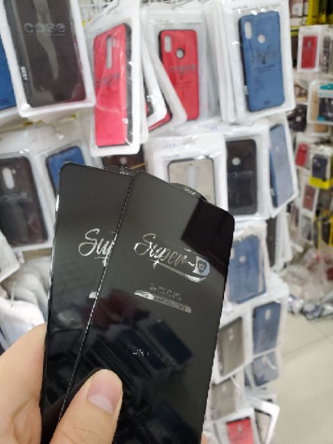 Kính cường lực Redmi K30 / Samsung Galaxy A80 / A71 dùng chung Full màn hiệu Super D viền mỏng cao cấp