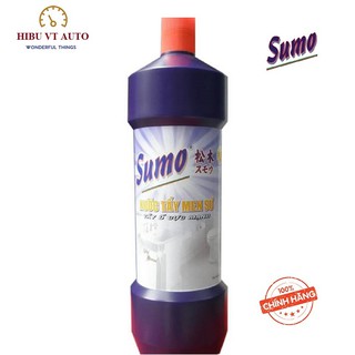 Nước Tẩy nhà tắm và men sứ SUMO 1000ml tẩy sạch trên bề mặt các vật dụng bằng men sứ như gạch men, sàn nước, sàn nhà,...
