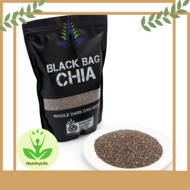 Hạt chia úc 500g black bag Chia