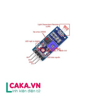 Module Cảm Biến Ánh Sáng - quang trở