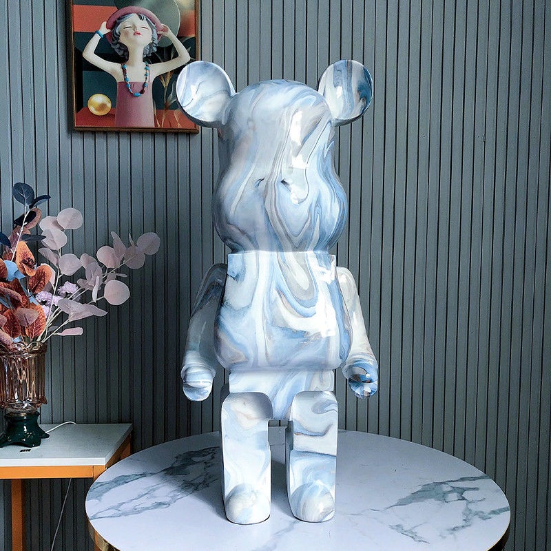 Ống Heo Tiết Kiệm 27cm Bằng Nhựa Resin Họa Tiết Gấu Hoạt Hình Nhiều Màu Sắc Sáng Tạo Trang Trí Phòng Khách