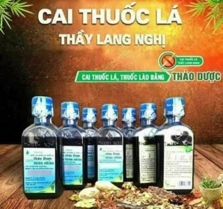 Cai thuốc lá 100% thảo dược
