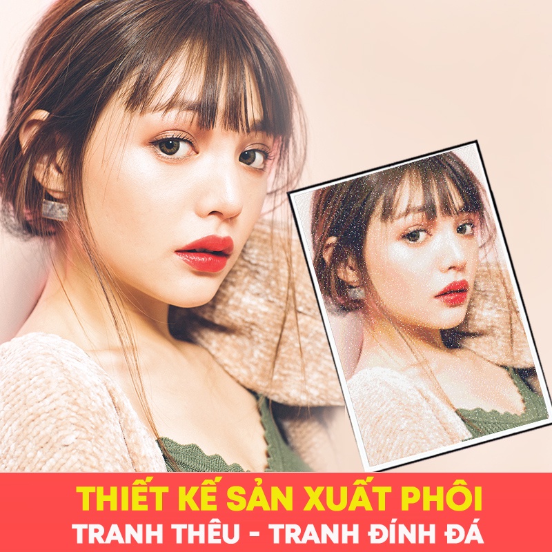 Liên hệ shop trước khi đặt hàng -Dịch Vụ Thiết kế sản xuất tranh thêu chữ thập - tranh đính đá theo yêu cầu