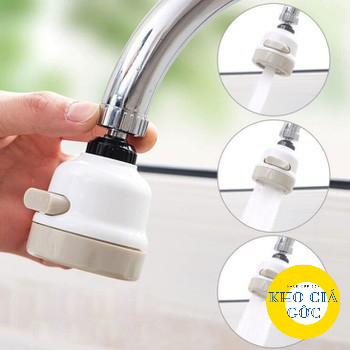 ĐẦU VÒI NỐI RỬA BÁT TĂNG ÁP XOAY 360 ĐỘ