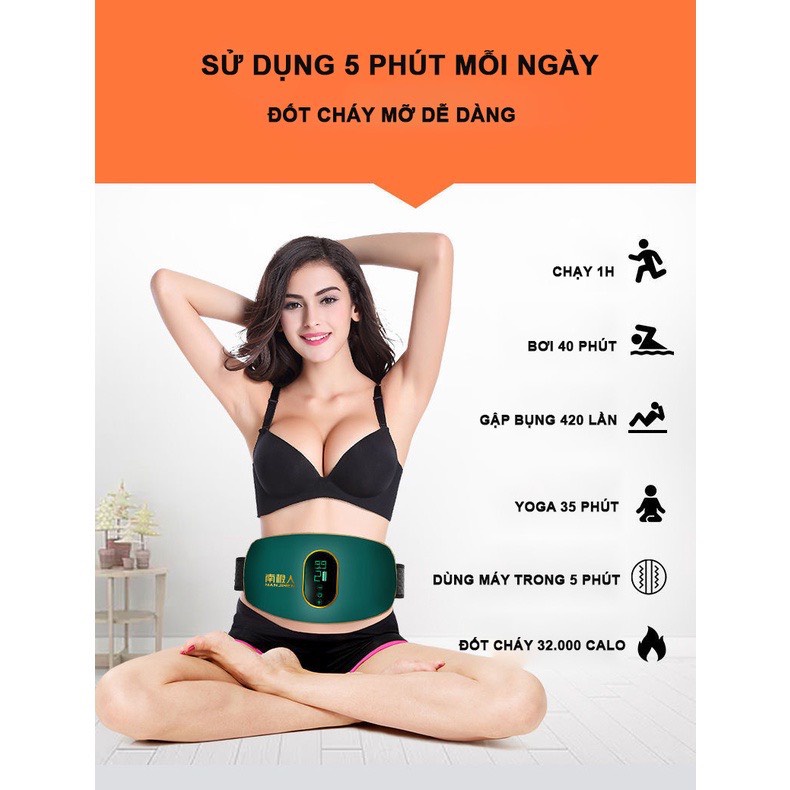 Máy massage bụng , thiết bị giảm mỡ bụng