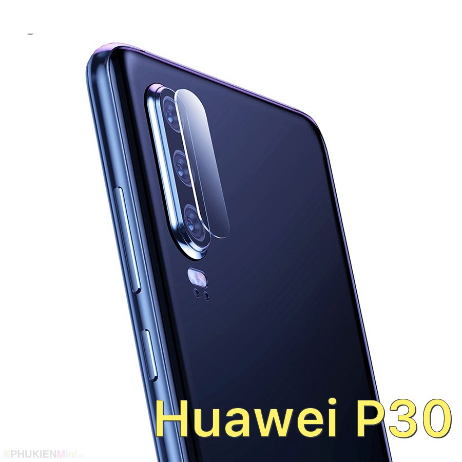 Kính dán cường lực bảo vệ camera sau chống trầy xước, bể nứt cho Huawei P30 giá rẻ