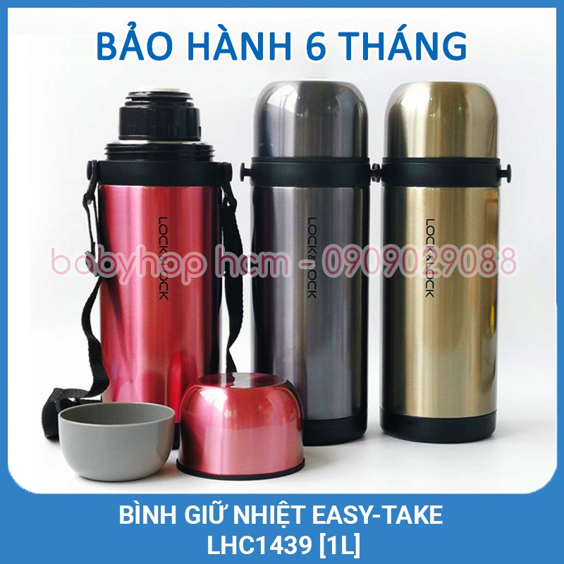 Bình Giữ Nhiệt Lock&amp;Lock Easy Take LHC1439 [1L]