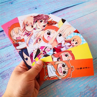 Set 8 Món Đồ Chơi ❉ Himouto! Bookmark Giấy Hình Umaru-chan ❉ Thẻ Đánh Dấu Sách Thời Trang Doma Umaru