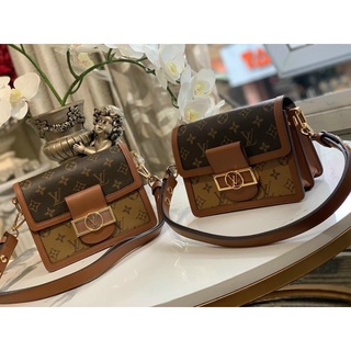 Túi W266-20 LV Dauphine mini full2box nam châm bill ngất ngây