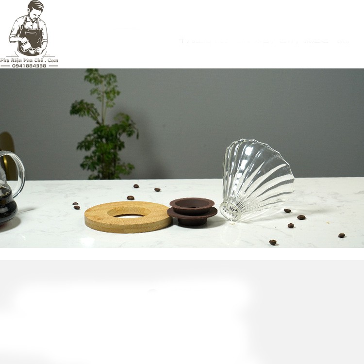 Bộ Bình Pha Cà Phê Drip Coffee V60 600ML