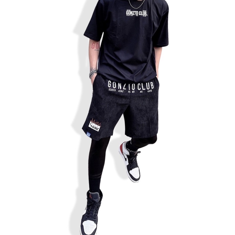  Quần Short Nam Nữ Nhung Pants Gonz Club 02 | BigBuy360 - bigbuy360.vn