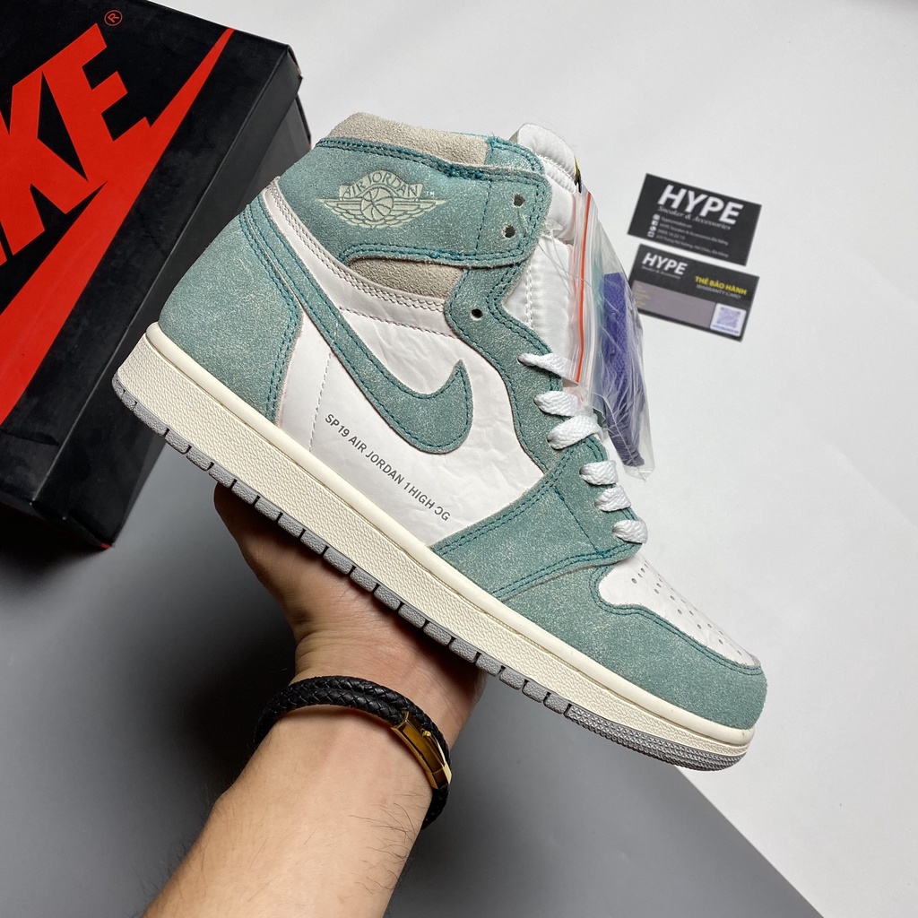 Giày Jordan 1 High Turbo Green (jd1 xanh trắng) - Hype Sneaker | High Quality