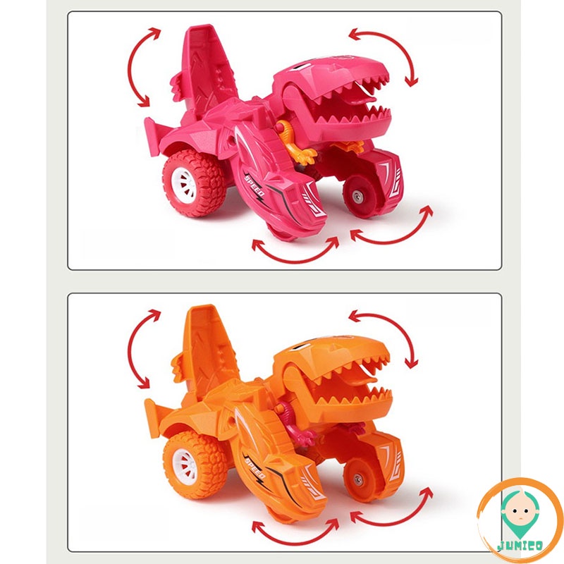 Đồ chơi cho bé trai bé gái ô tô khủng long biến hình giúp trẻ tư duy vận động JUMICO KL