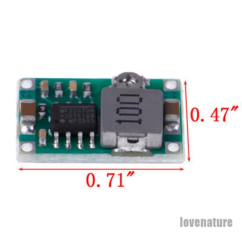 Bộ Giảm Áp 3a Mini Dc-Dc Từ 5v-23v Sang 3.3v 6v 9v 12v