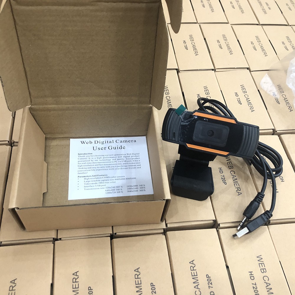 Webcam Máy Tính, Camera Có Mic 720p cho Laptop PC Học sinh Online Qua Zoom, Trực Tuyến - Gọi Video Sắc Nét | BigBuy360 - bigbuy360.vn