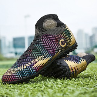 Giày đá bóng Futsal cổ cao có size 35-46 dành cho nam