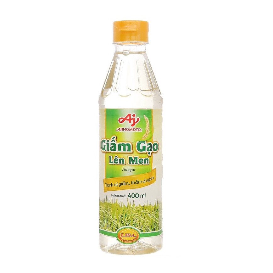 Giấm Gạo Lên Men Ajinomoto chai 400ml