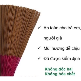 1,5kg; 1 kg nhang QUẾ huế sạch + TẶNG 05 NỤ TRẦM Vĩnh Thuận Phát ( KHÔNG HÓA CHẤT  ít tàn, ít khói 700 cây )
