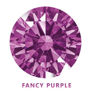 Kim cương nhân tạo Swarovski - Đá màu tím mộng mơ (FANCY PURPLE) [5LY - 12LY]