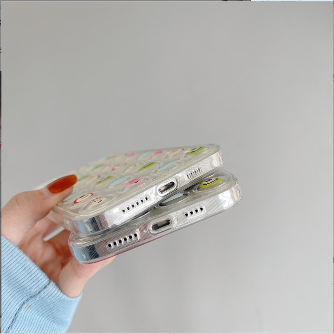 Ốp lưng iphone Ốp lưng iphone TPU mềm màu sắc trong suốt họa tiết Toy Story 3D cho iPhone 6plus 13 12 11 pro max xr 7 plus Dinuo case